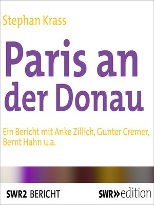 cover image of Paris an der Donau